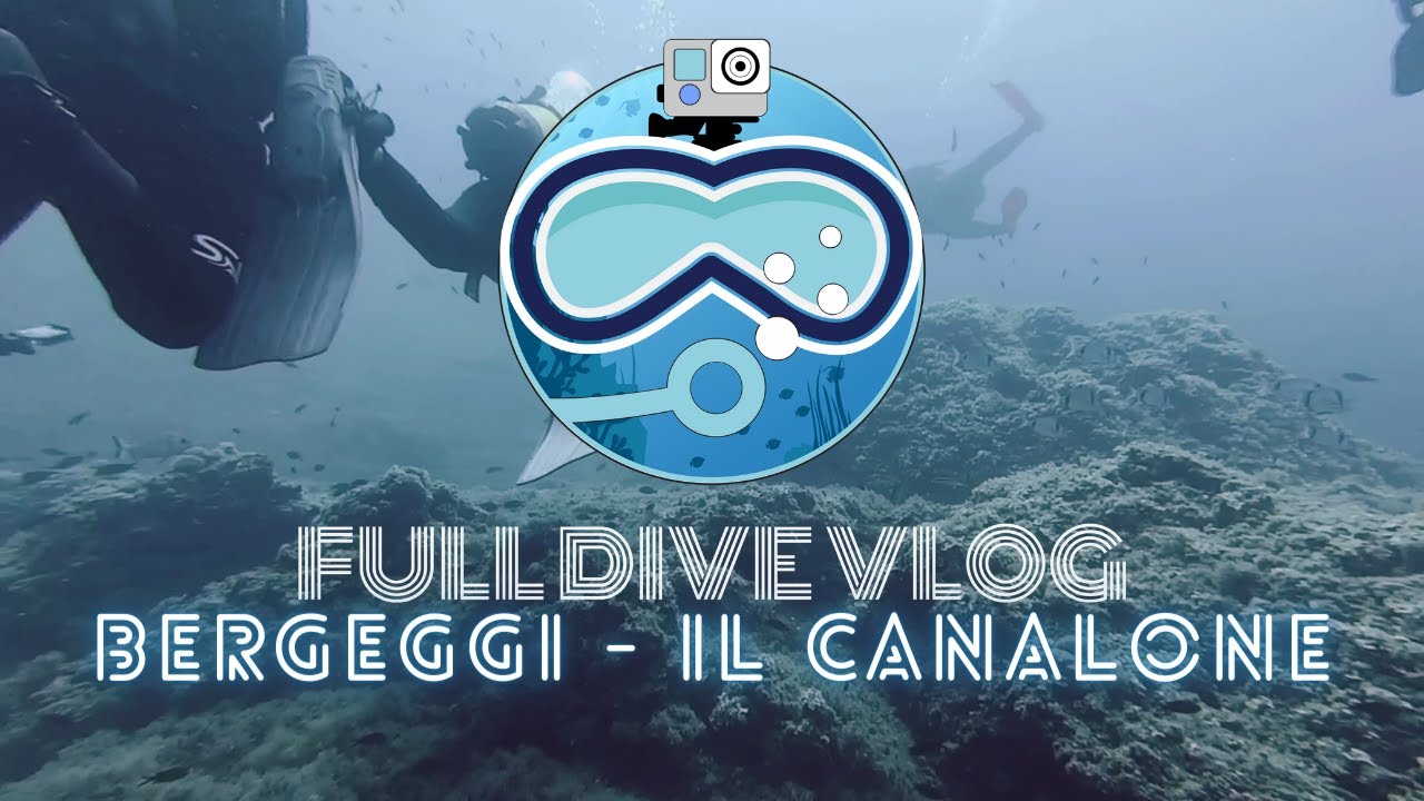 IMMERSIONE AL CANALONE - ISOLA DI BERGEGGI - FULL DIVE VLOG - SUB H2O
