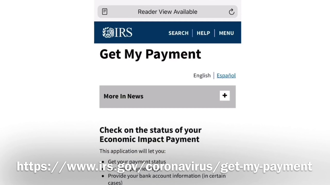 How to fill out 1200$ stimulus check application, track your stimulus check payment status