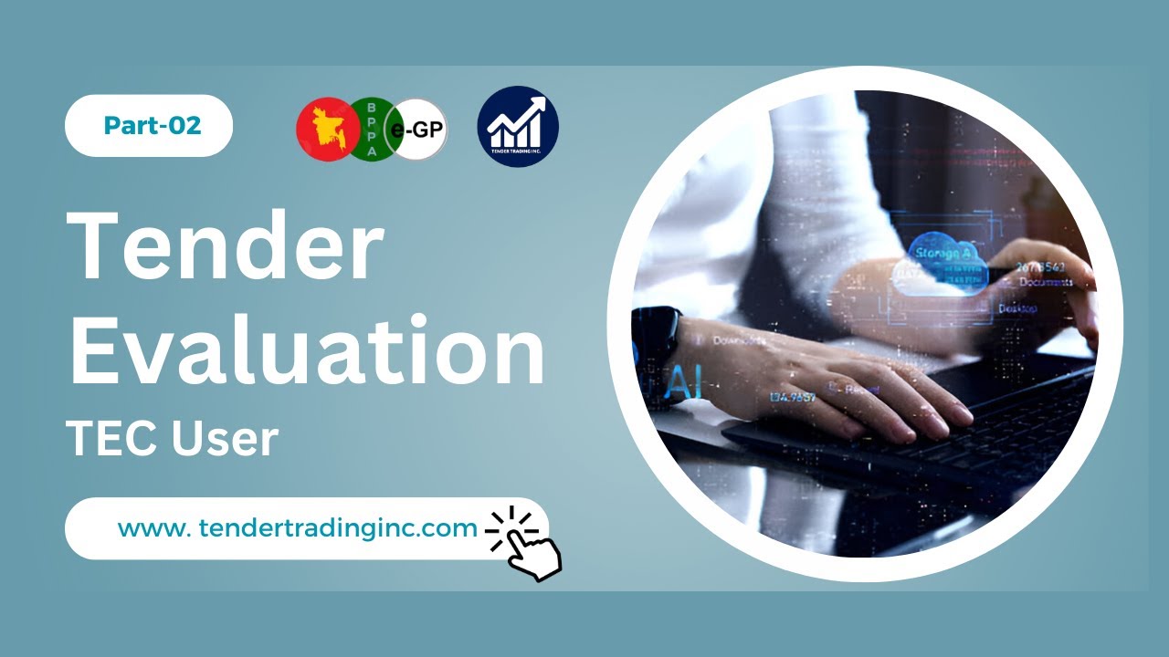 Tender Evaluation Part 2 | TEC User | e-GP Tutorial | Tender Trading Inc.