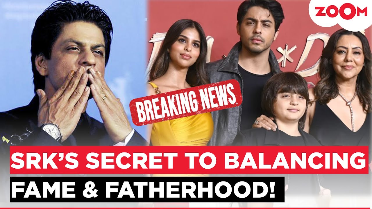 Shah Rukh Khan's BOLD confession opens up on balancing fame & fatherhood for the FIRST time!
