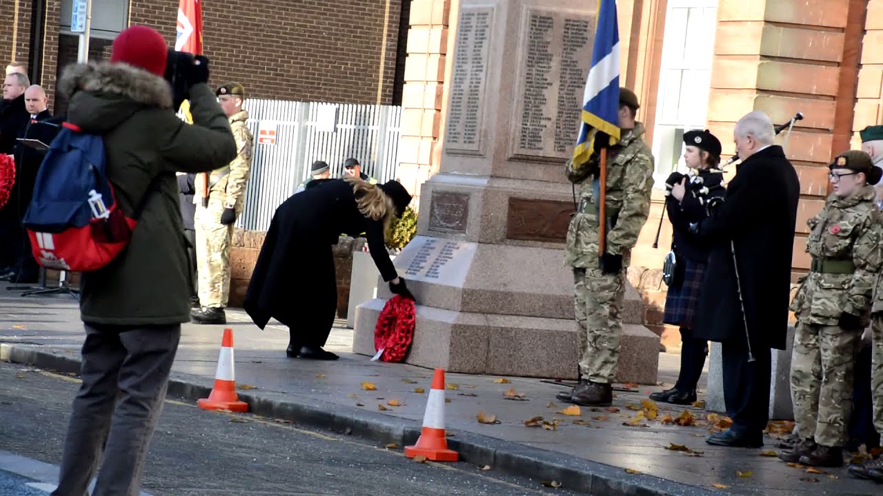 Bellshill Salvation Army Band Remembrance Day March 2019  Part 2
