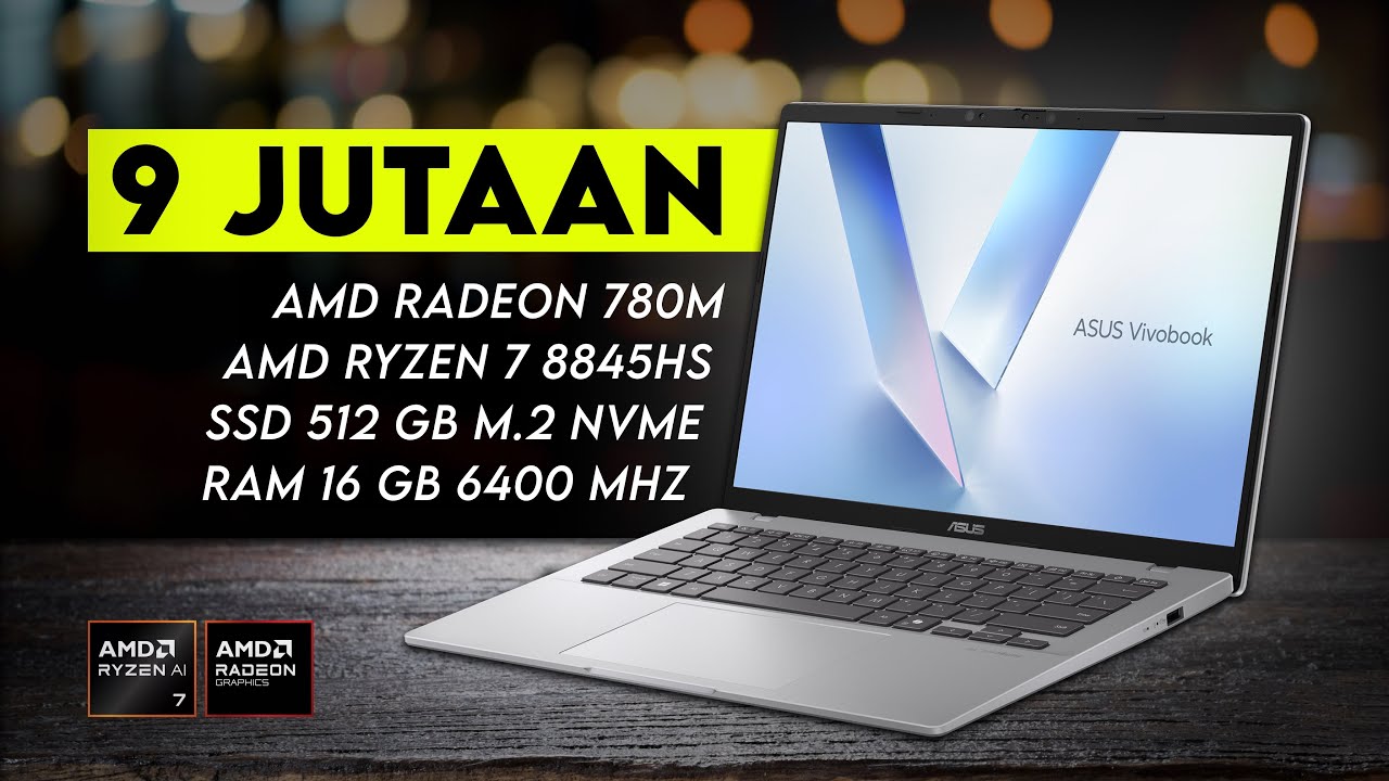 Laptop AI MURAH TERBAIK Juli 2025! - Biar Kerja, Kuliah, Ngonten Makin Cuan Pakai AI