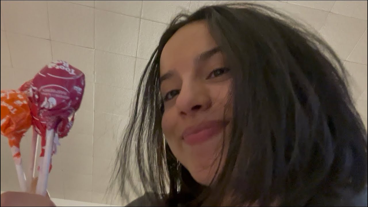 ASMR lofi trying lollipops!🍭 (my cats join)