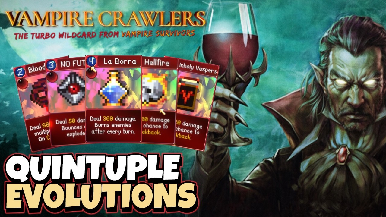 What A Crazy New Dungeon Crawler/Deck Builder | Vampire Crawlers