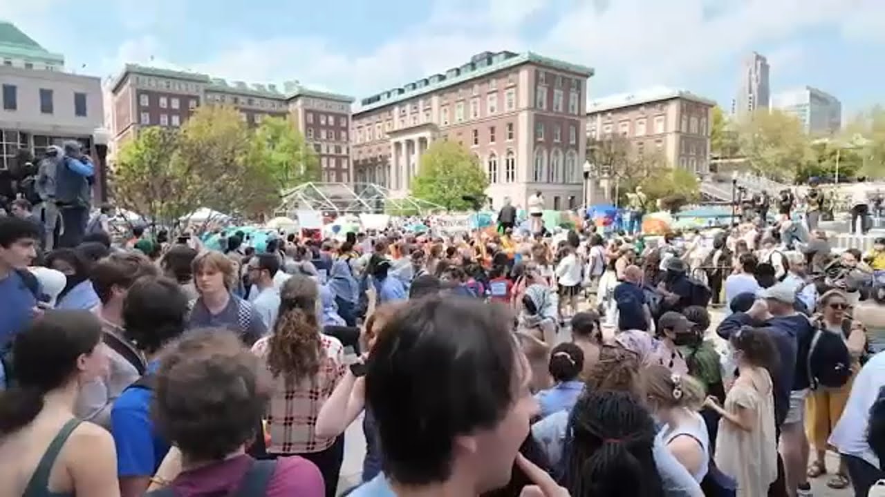 Columbia begins suspending students who refuse to leave encampment