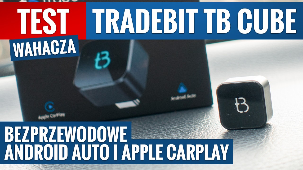 TB Cube - TEST Adapter bezprzewodowy Android Auto i Apple CarPlay z USB-C za około 100 zł