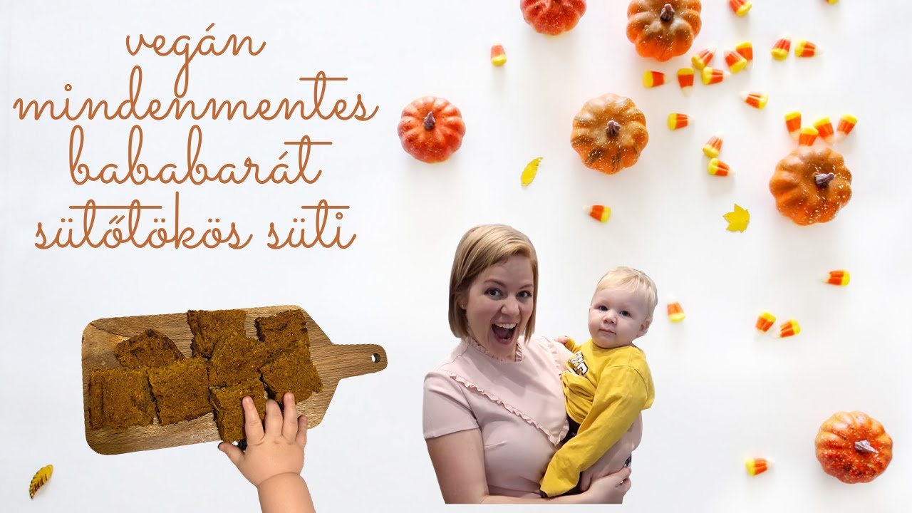 Mindenmentes vegán sütőtökös bababarát süti recept
