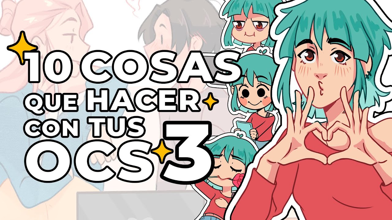 ¡10 COSAS que hacer con tus personajes originales! PARTE 3 🎉│ NolightArtist