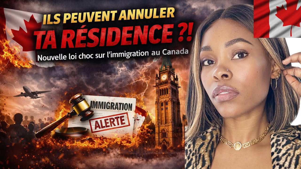 🔴 RÉSIDENCE PERMANENTE MENACÉE  Au CANADA  🇨🇦 ? ⚠️ ILS PEUVENT TOUT ANNULER ?😳