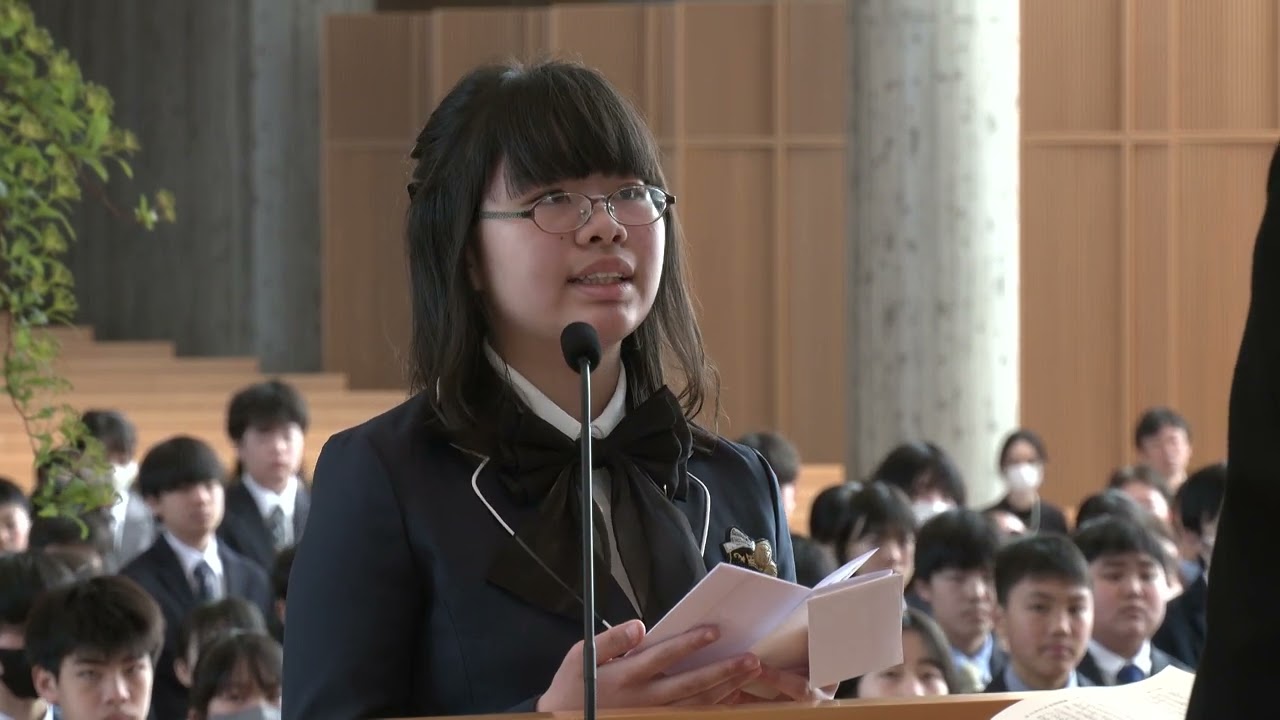 2025年度 東北学院中学校 入学式