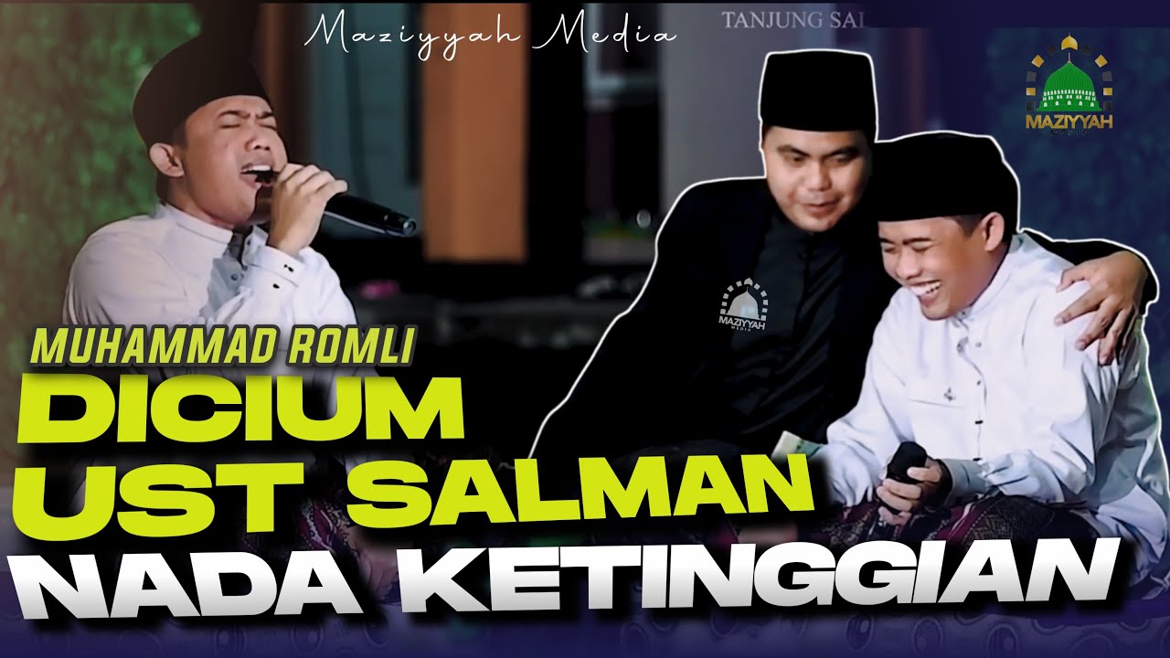 Tilawah Merdu Nada Tinggi Muhammad Romli Panimbang Banten Dicium Ust Salman Amrillah