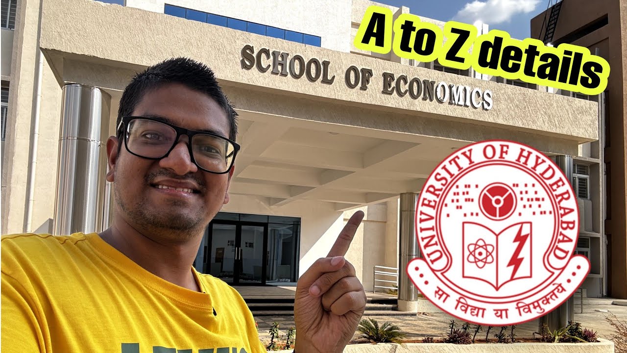 School of Economics, HCU(University of Hyderabad) Placement, Academics, Fee & All details #Uoh