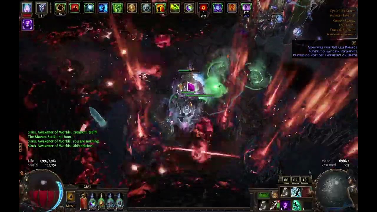 POE 3.27 Herald of Agony Farrul Champion, New Max gear vs Uber Sirus