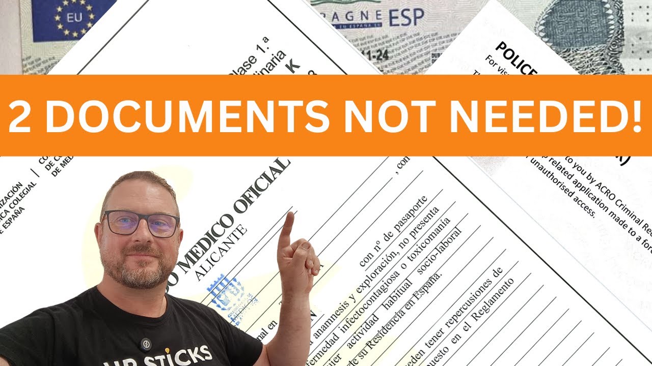 Documents you DONT need for a Non-Lucrative Visa Renewal #upsticksspain  #nonlucrativevisainspain