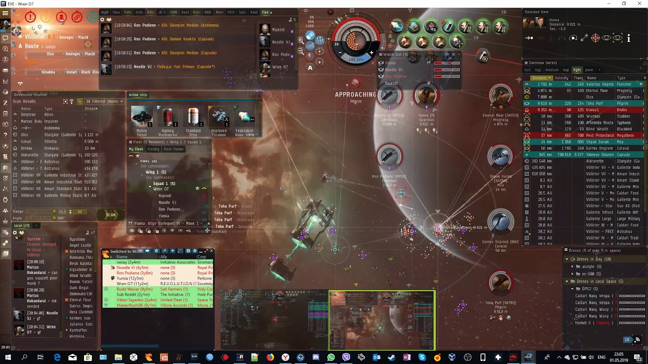 eve-online drekavac small scale pvp + some leshak