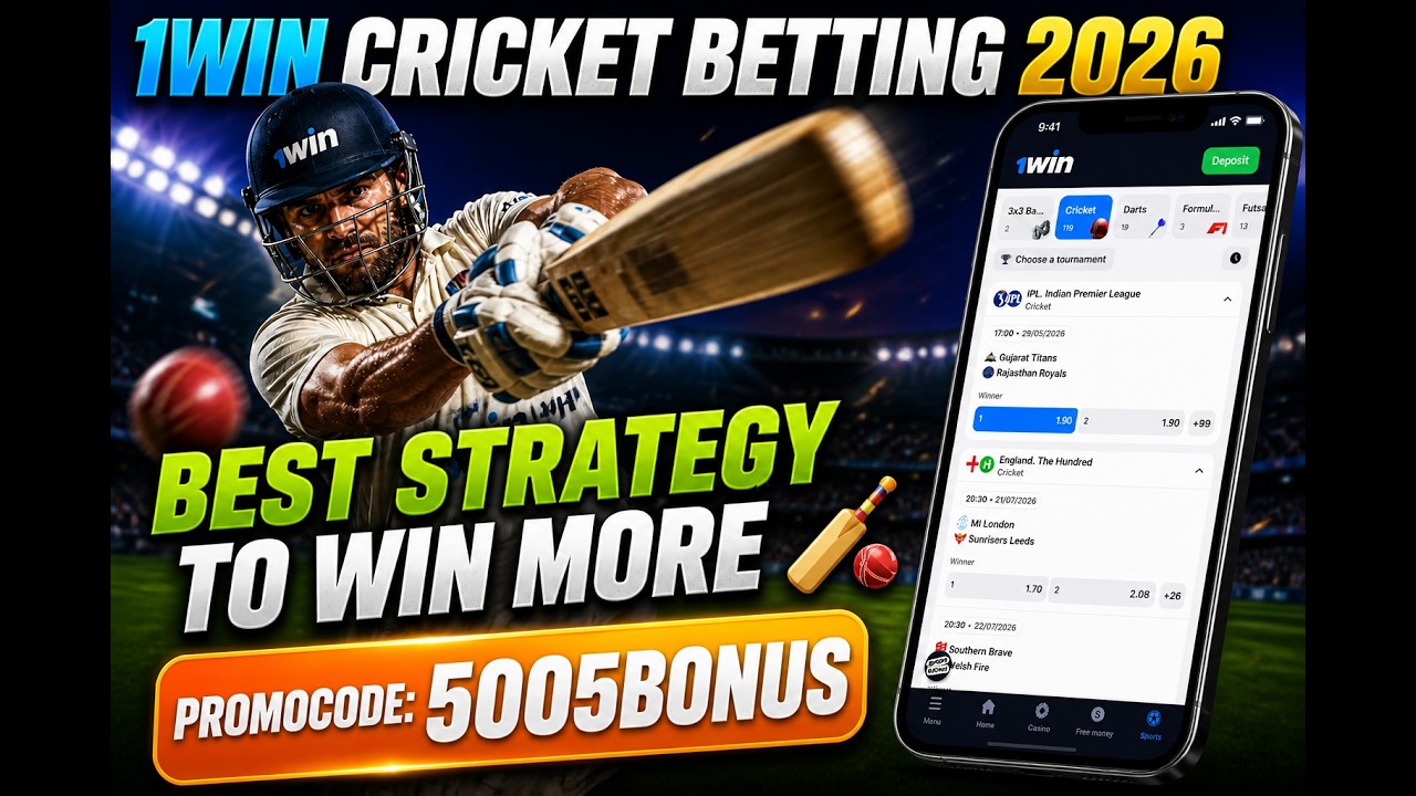 1Win Cricket Betting 2026 &mdash; Best Strategy to Win More