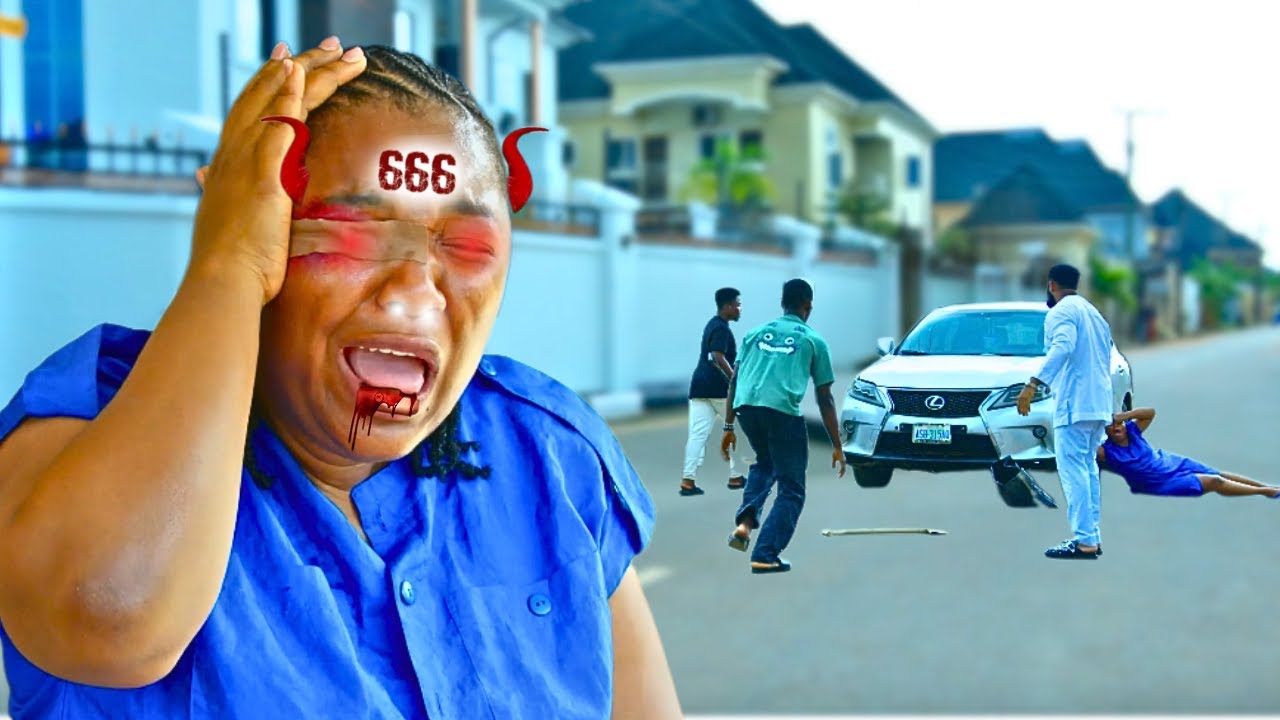Stop What U Are Doing And See What This Occultic Man Did To This Girl's Eye - Nigerian Movies