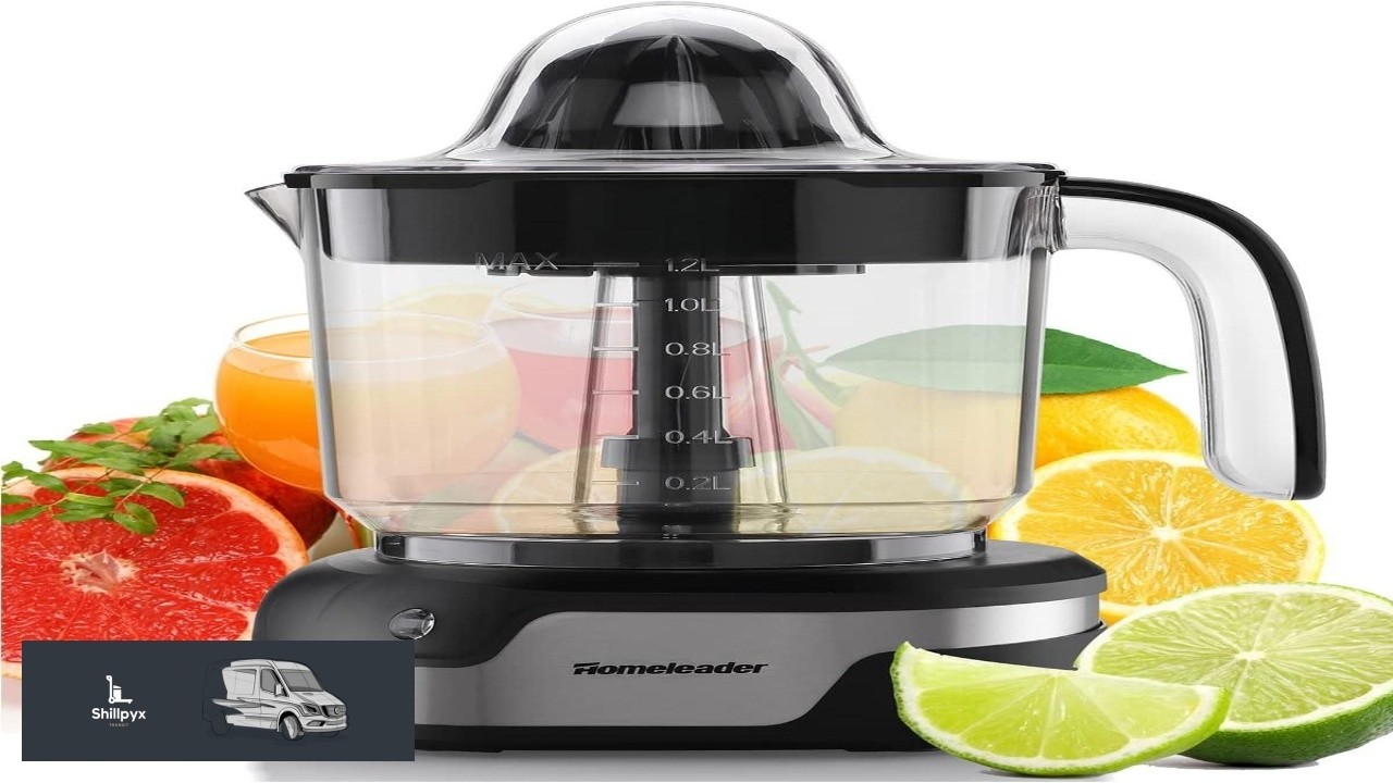 Homeleader Upgraded Orange Juicer Stainless Steel Citrus Press for Effortless Orange