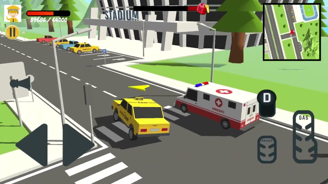 City Driver Taxi Car Simulator | Real Taxi Driving & Passenger Pick-Up Gameplay