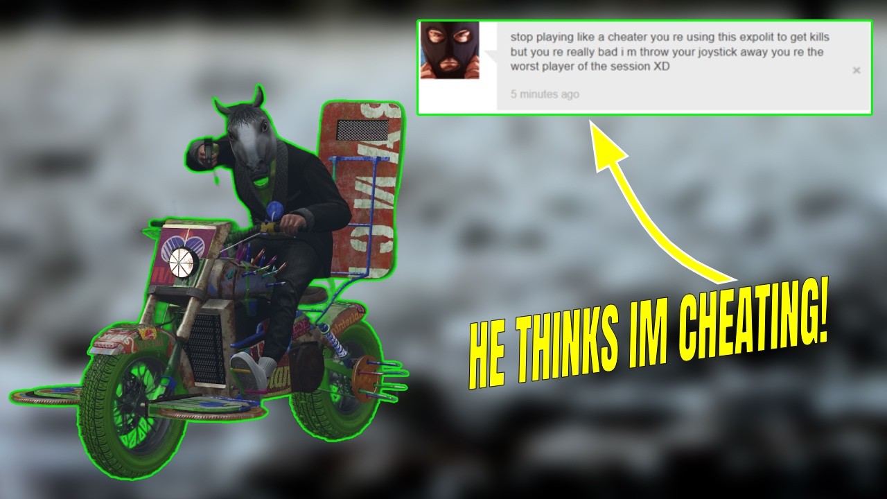 A Level 1032 GRIEFER Accused me of CHEATING! | GTA5 ONLINE PC