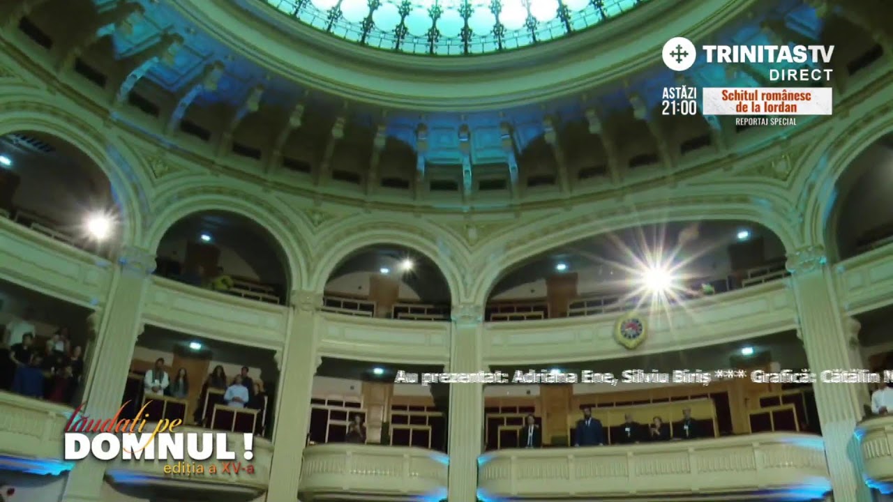 ⭕Live: Festivalul &ndash; concurs &bdquo;Lăudați pe Domnul!&rdquo; &ndash; Palatul Patriarhiei 27 octombrie 2023