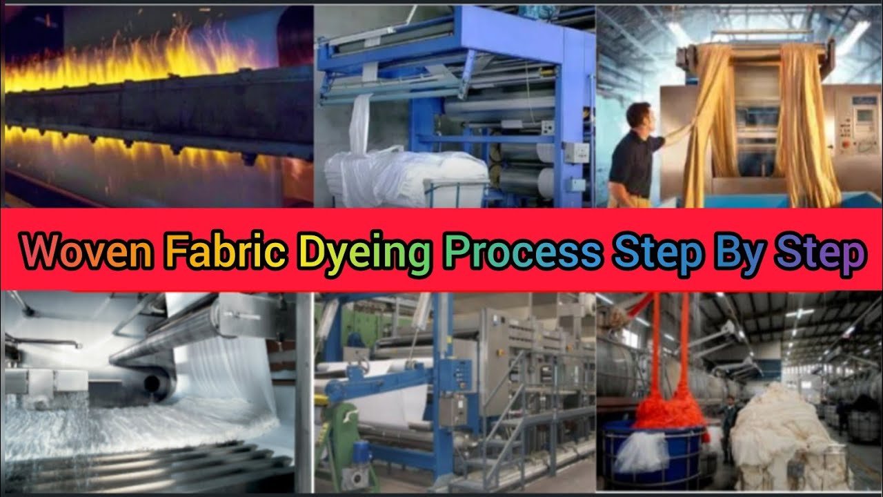 Woven Fabric Dyeing Process Flow Chart, Woven Fabric Dyeing Details, Wet Processing Flow Chart