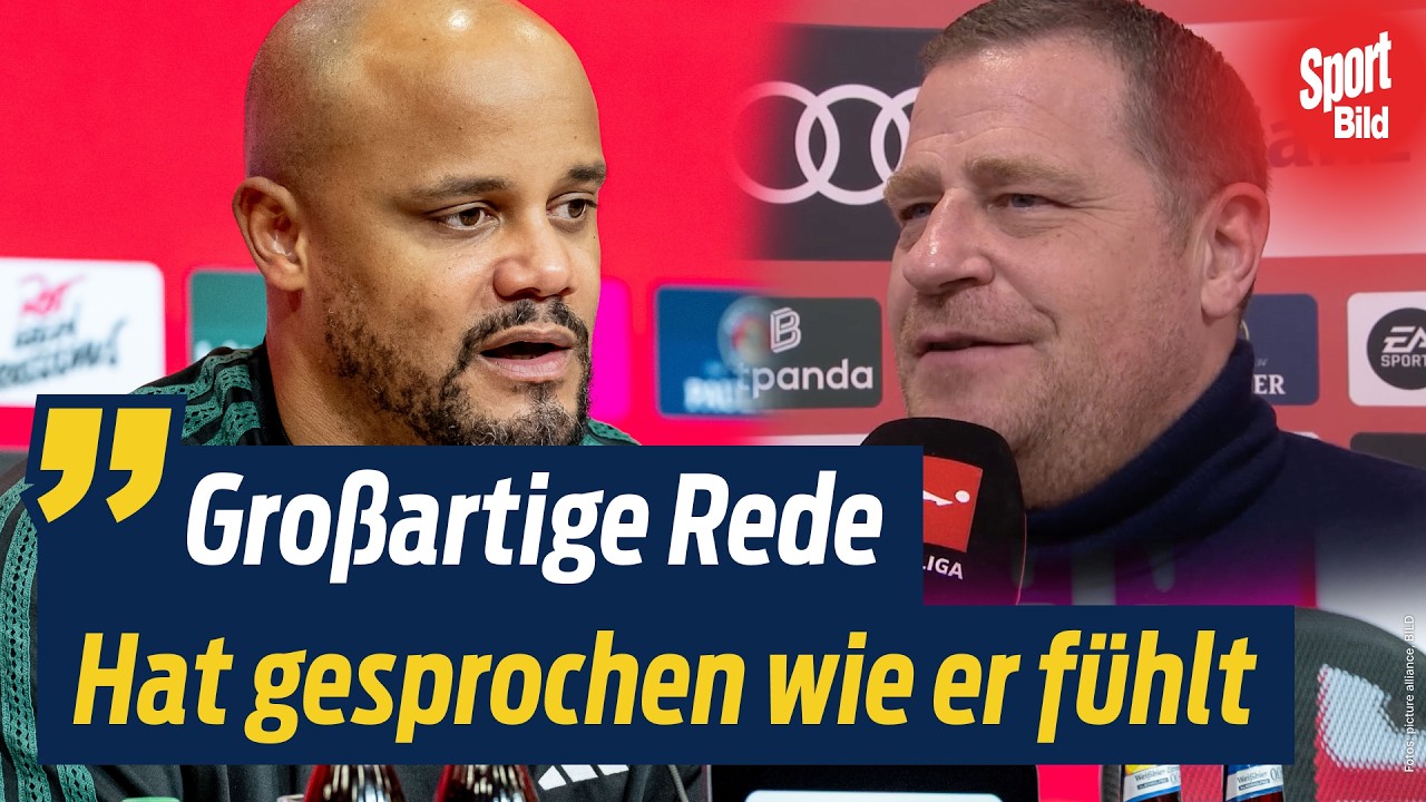 FC Bayern: Emotionale Worte nach Kompanys PK-Auftritt