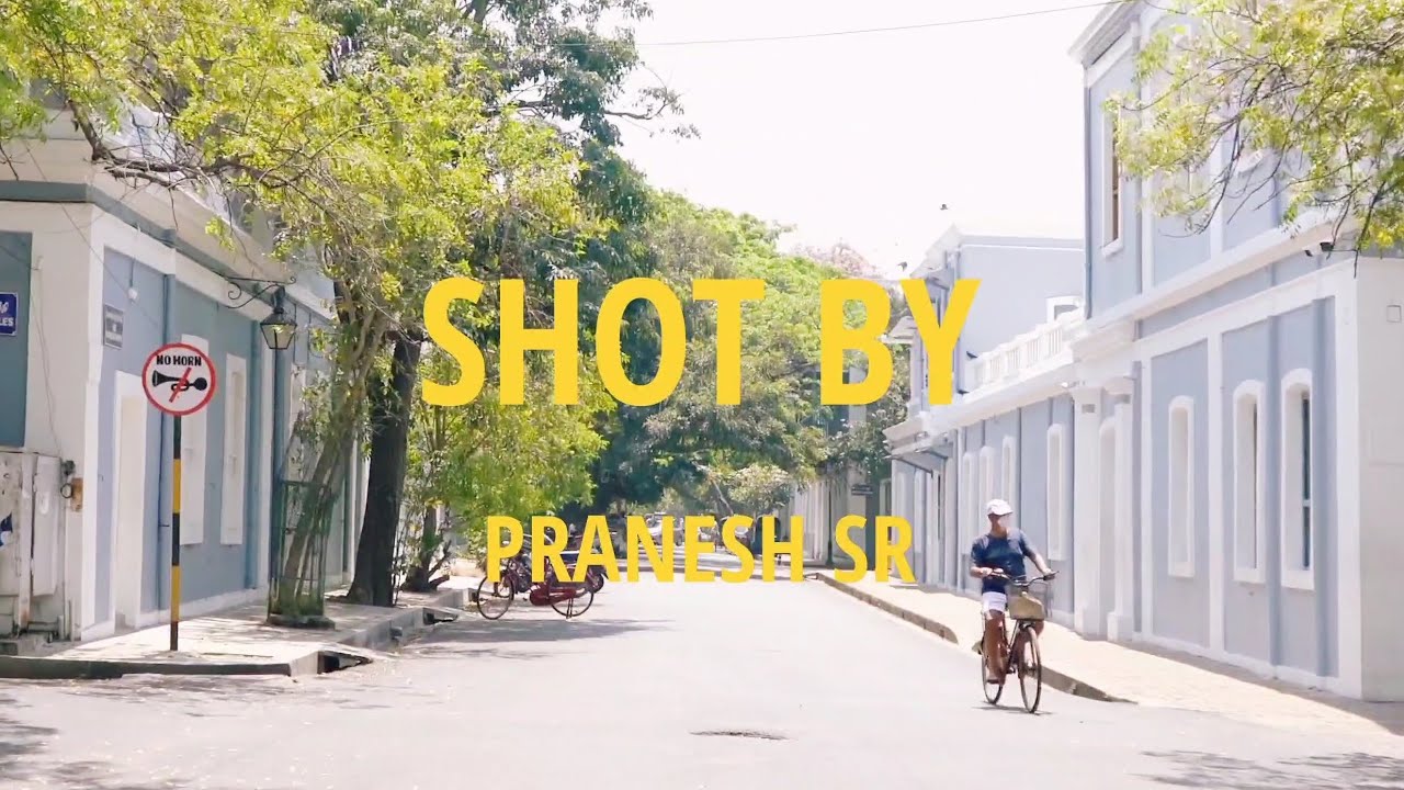 In the streets of Pondicherry| Whitetown| Cinematic video #pondicherry #cinematic