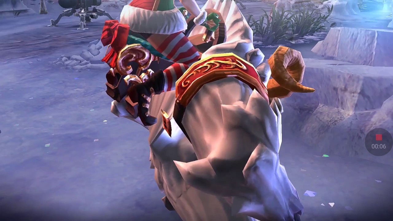 Новогодний образ джоуль на йети))Vainglory