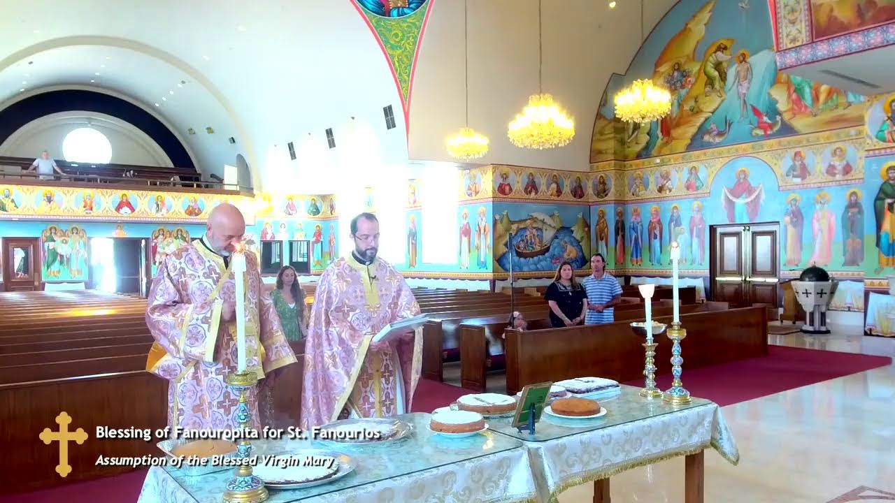 Blessing of Fanouropita for St. Fanourios