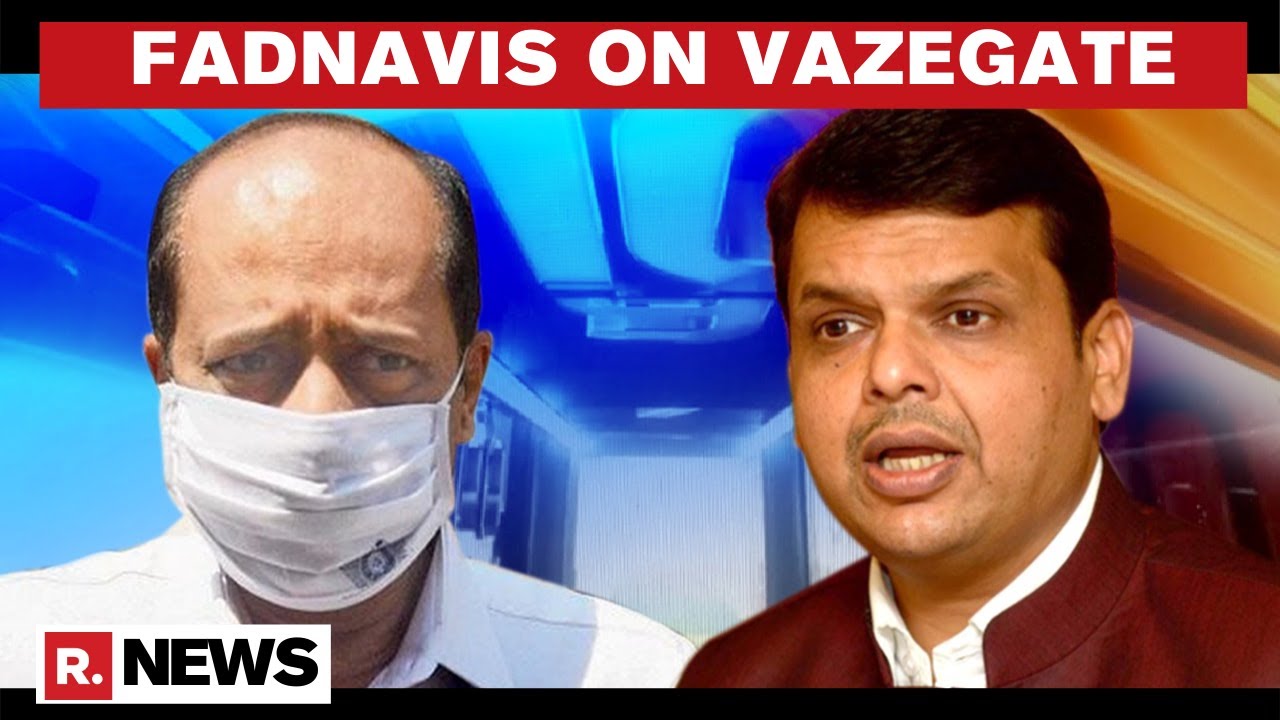 Devendra Fadnavis Speaks On Sachin Vaze's Arrest, Raises Questions On Mansukh Hiren's Murder Case