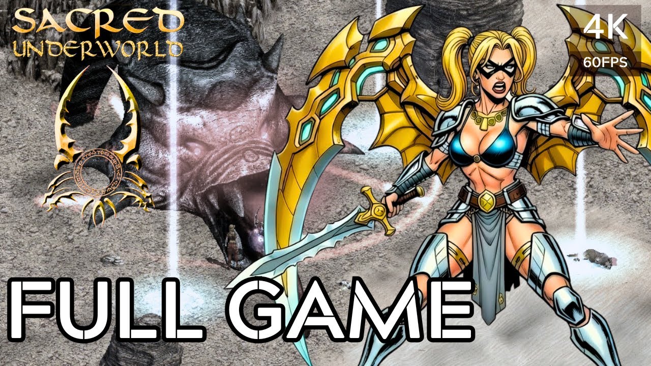 Sacred Gold Underworld - Seraphim Gameplay Walkthrough (FULL GAME) [4K 60FPS] No Commentary