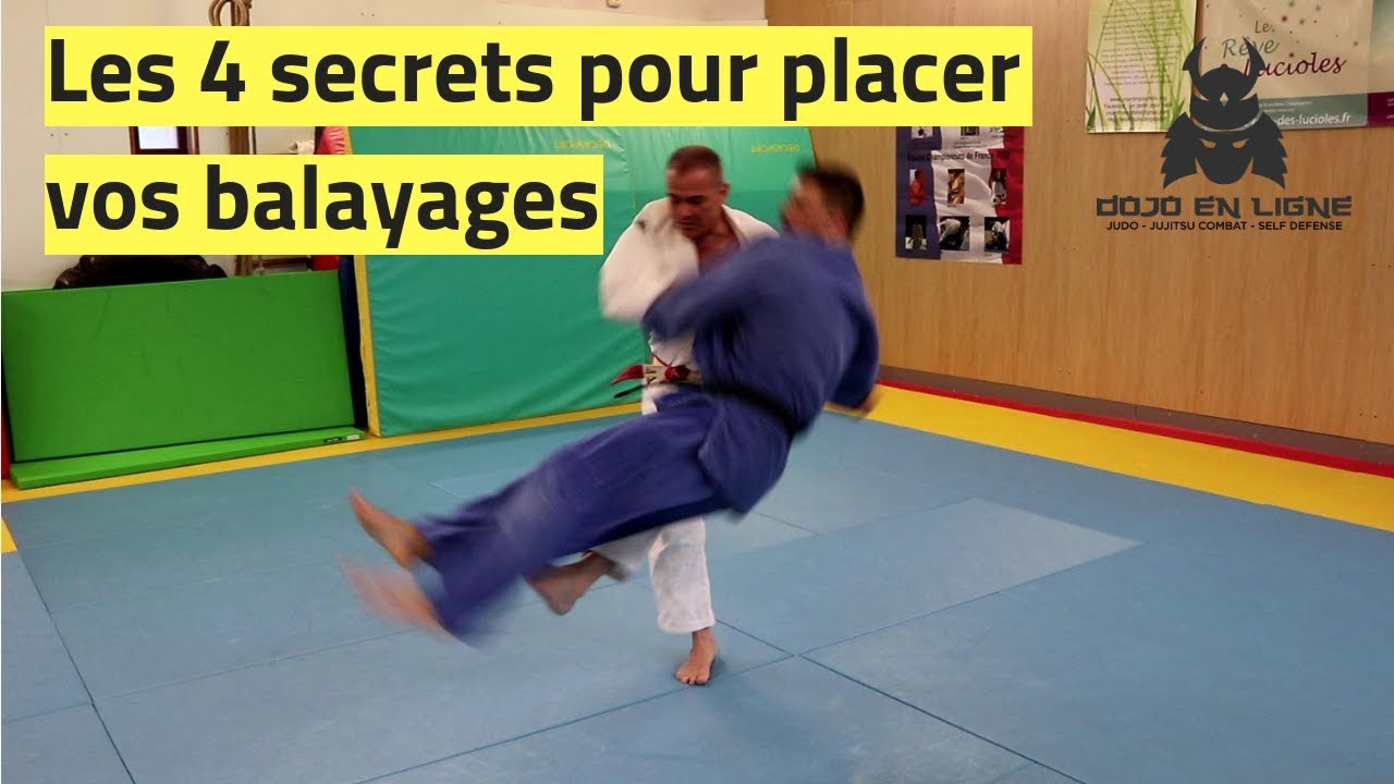 Comment faire un balayage : les 4 secrets de De Ashi Barai (Judo - Jujitsu)