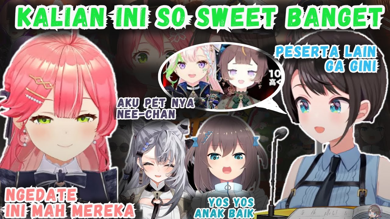 MATSUZETA Terlalu Mesra🤤 MIKO SUBARU Sampai GEMEZ Nontonya, Comeback Sampai Juara 3【Hololive | Clip】