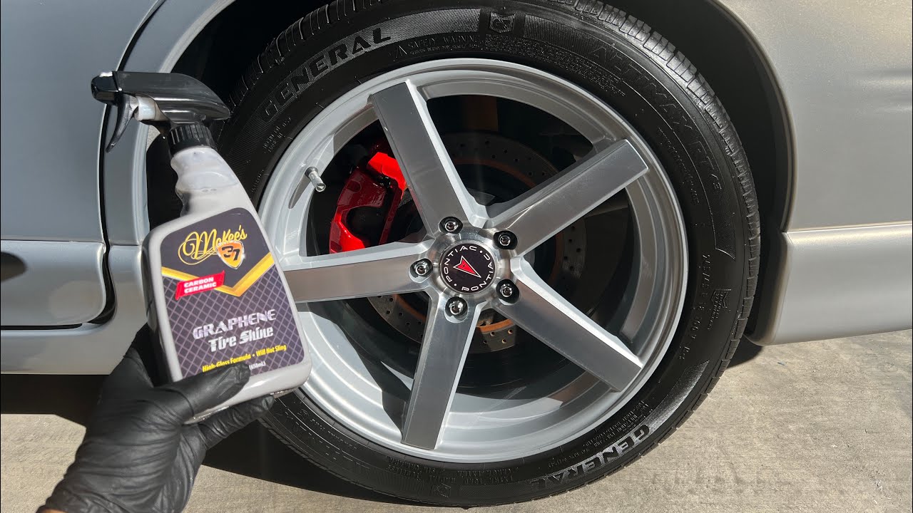 @McKees37 Graphene Tire Shine Application