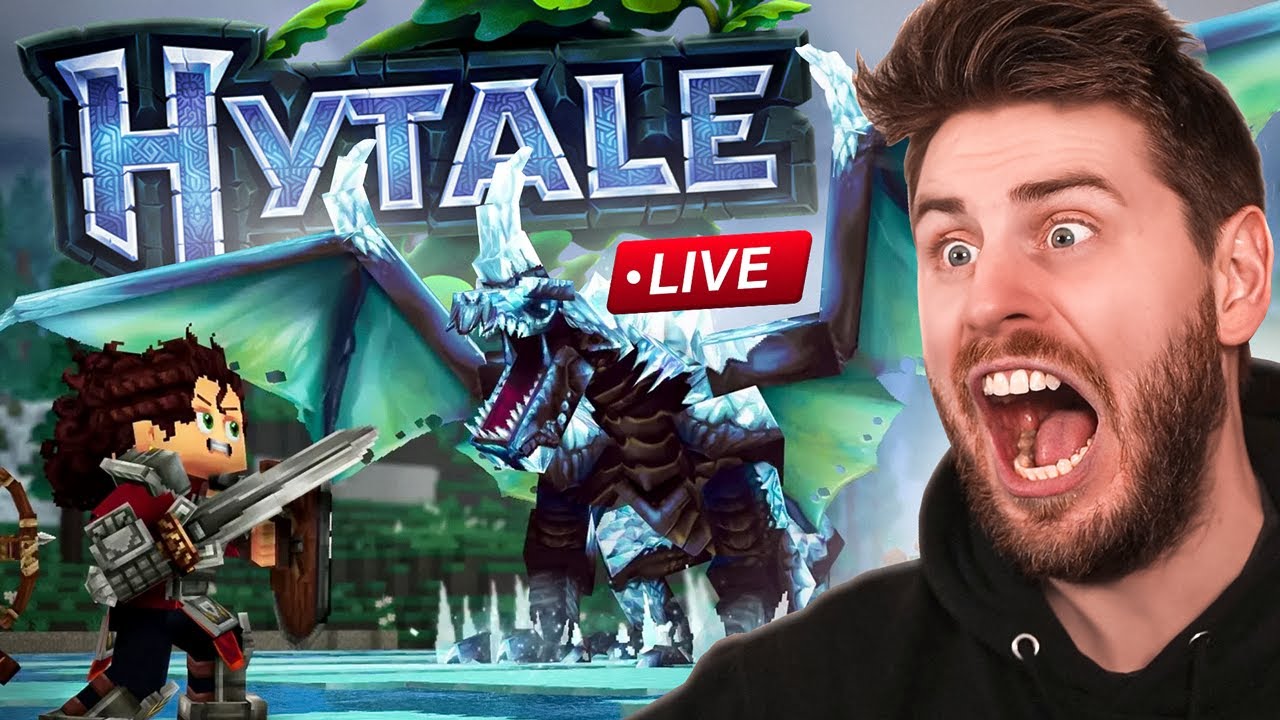 🔴 MODDED HYTALE SERVER AND NO IDEA WHAT THE MODS ARE 🔴
