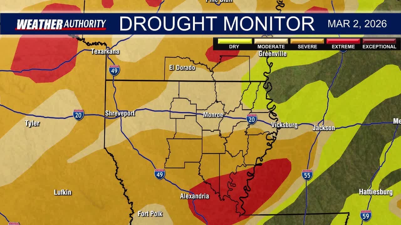 Temperatures reach into the 80s on Monday