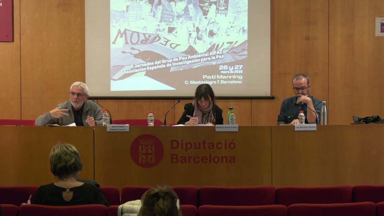 6 - Mesa de debate   Hacia un concepto de paz ambiental