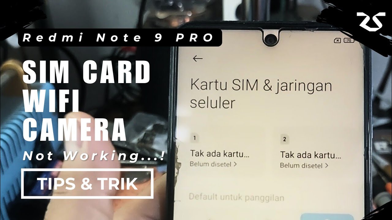REDMI NOTE 9 PRO KARTU SIM TIDAK TERBACA - FULL TIPS & TRIK