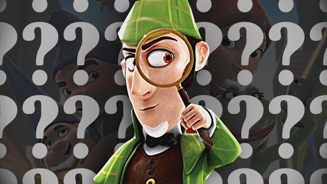 Me sacrifico por la humanidad viendo Sherlock Gnomes