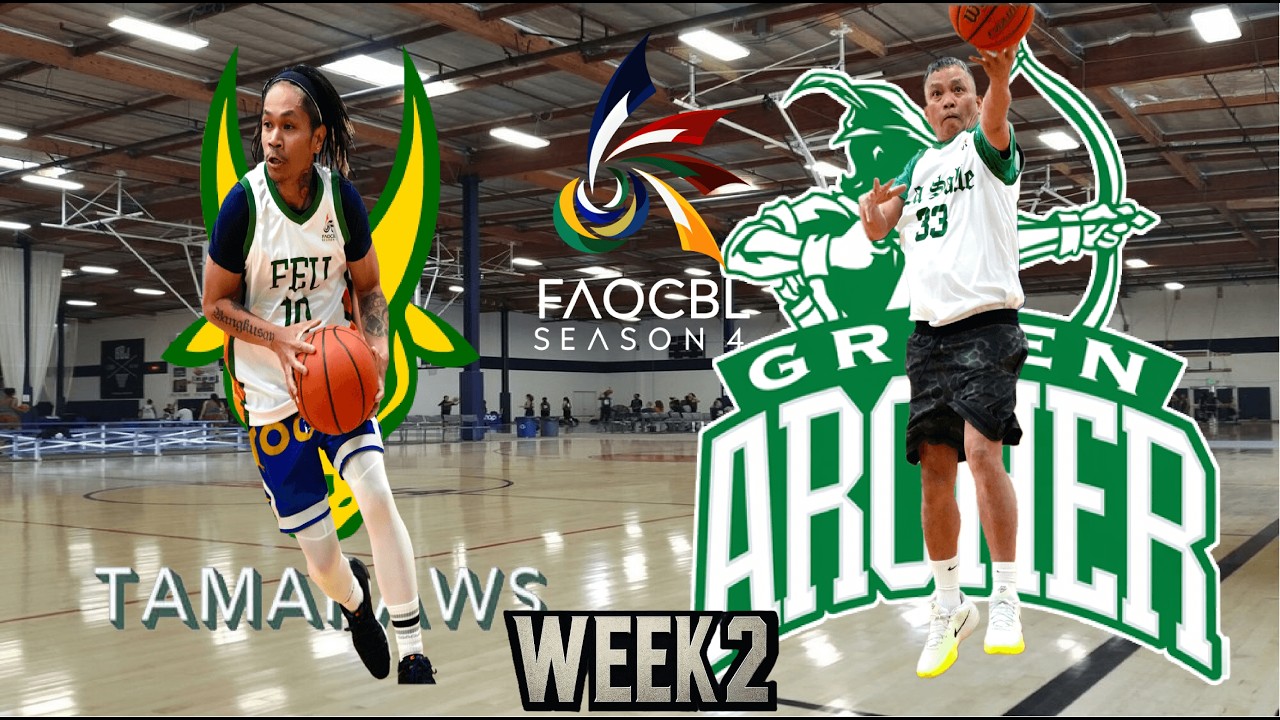 Feb 27 FAOCBL Season 4 Thunder Division between FEU Tamaraws and DLSU Green Archers