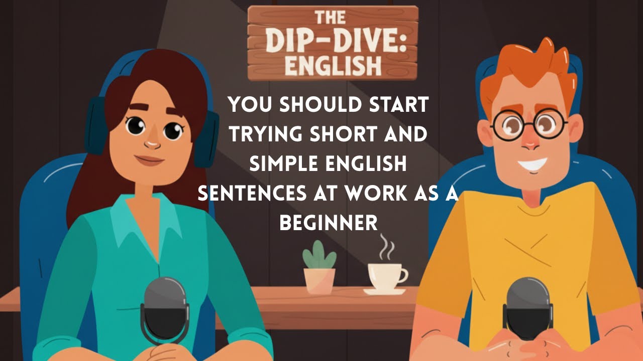 You Should Start Speaking Simple English Sentences At Work As A Beginner | English Podcast