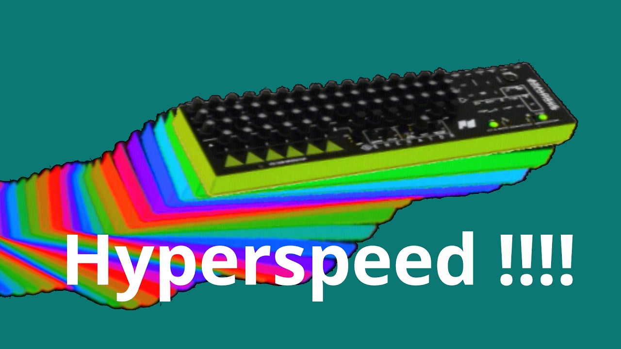 Hyperspeed Sequencing for LZX Video Synthesis