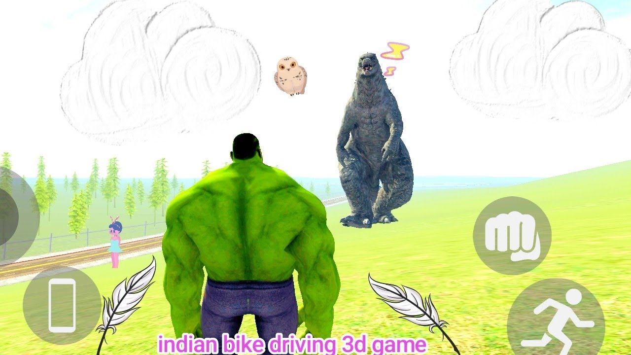 The_best_Halk_vs_#GodZilla_video_#indian bike driving 3d game