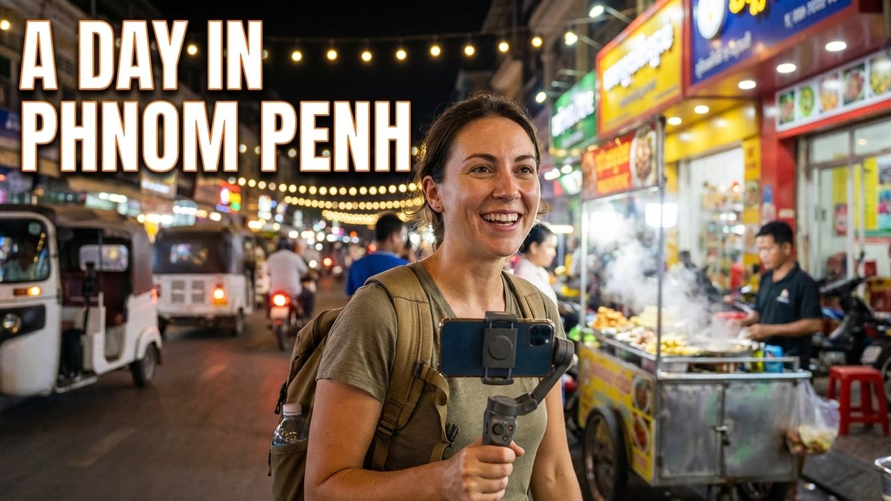On the Way – Phnom Penh Night Walk 2026 | Relaxing Cambodia Street Tour