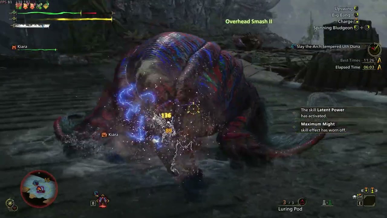 AT Uth Duna [Solo][Hammer][A rank] (Monster Hunter Wilds)