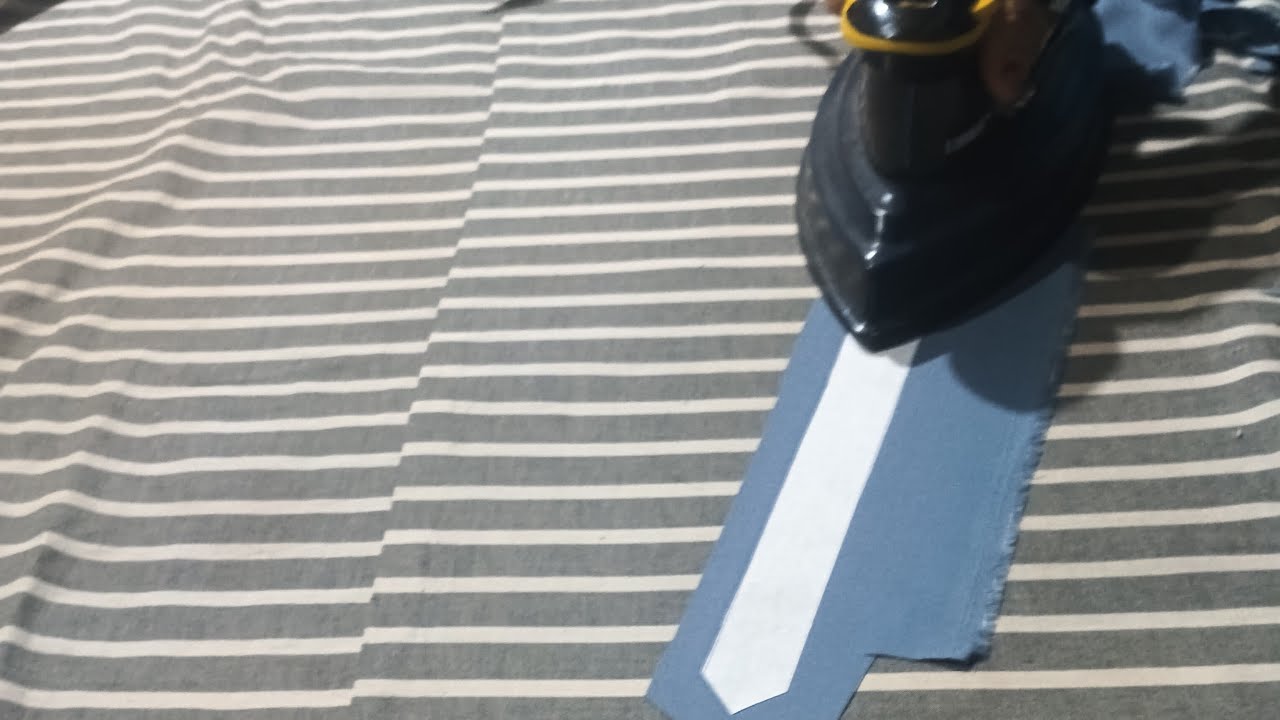 collar Jeb aur tabij Patti mein iron karne Ka Tarika