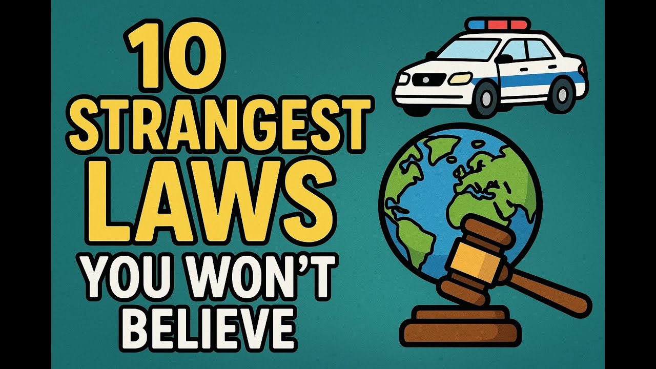 10 Strangest Laws Around the World You Won&rsquo;t Believe ⚖️🌍