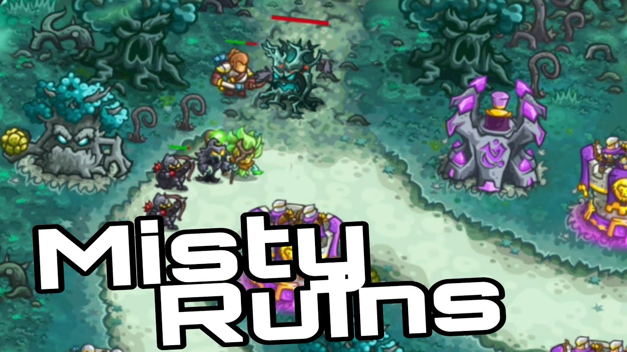 Kingdom Rush Alliance #17 | MISTY RUINS | Impossible 3 Stars NLL