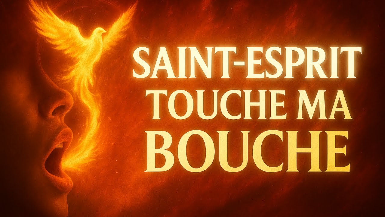 🕊️ SAINT-ESPRIT, TOUCHE MA BOUCHE ! | Puissante Pri&egrave;re de feu, purification et autorit&eacute; spirituelle